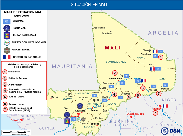 despliegue militar mali